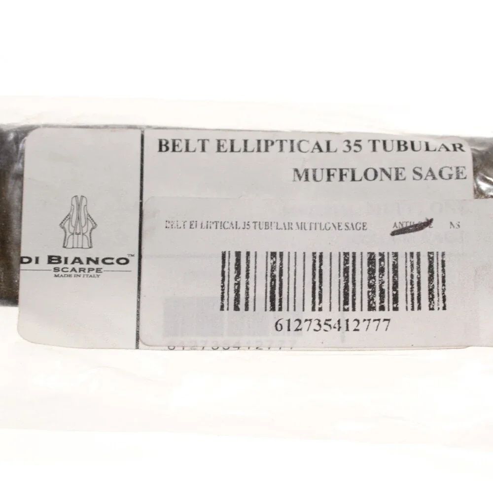 Di Bianco NWT Cut to Size Dress Belt In Green Pebbled Leather One Size